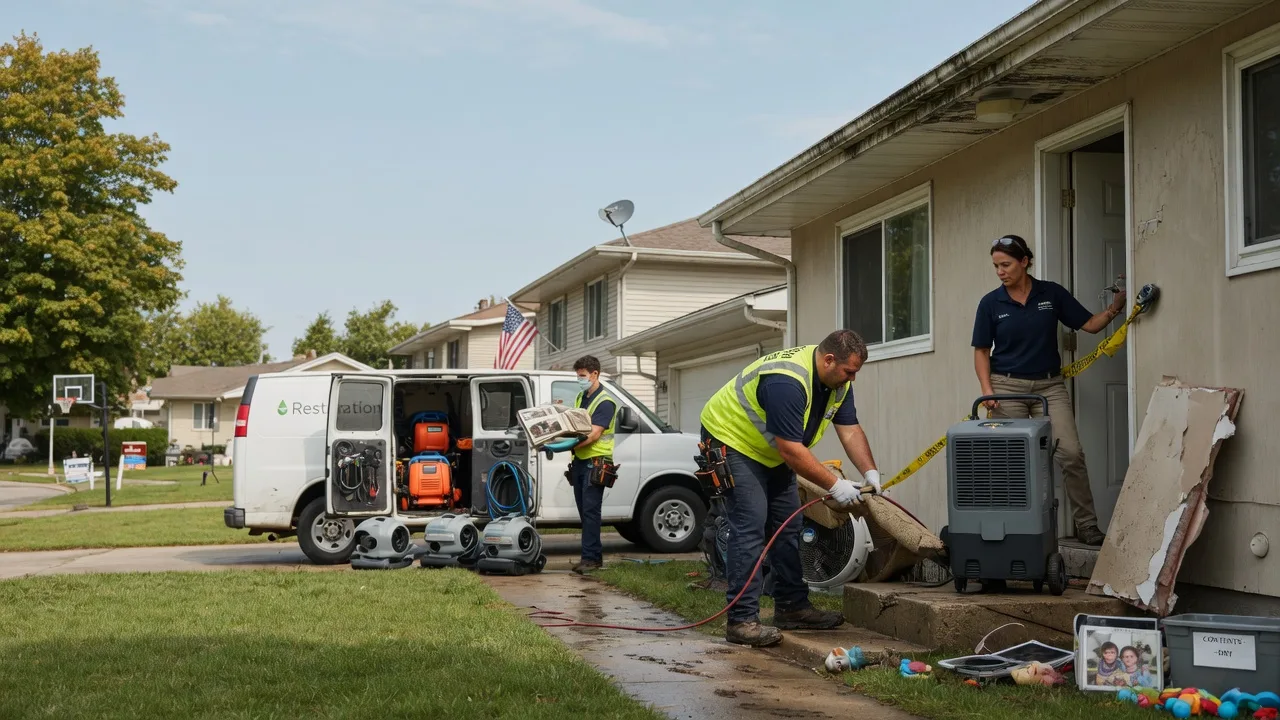 Water Damage Restoration in Fall River, MA near me